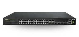 CS6200-28X-EI-R2 - Managed L3 Switch 20x 10/100/1000Base-T + 4xCombo (RJ45 or SFP) + 4x 1/10GBase-X SFP+, Redundant Power Supply