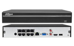 Dahua NVR4108HS-8P-4KS3 Rejestrator wideo sieciowy 8CH Kompaktowy 1U, 8PoE, 1HDD, Lite