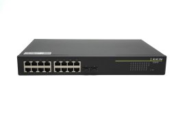 ES430-18P-POE - Smart Managed PoE Access Switch 16x10/100/1000Base-T with PoE+ (250W) + 2x100/1000Base-X SFP, AC Power Supply, 0