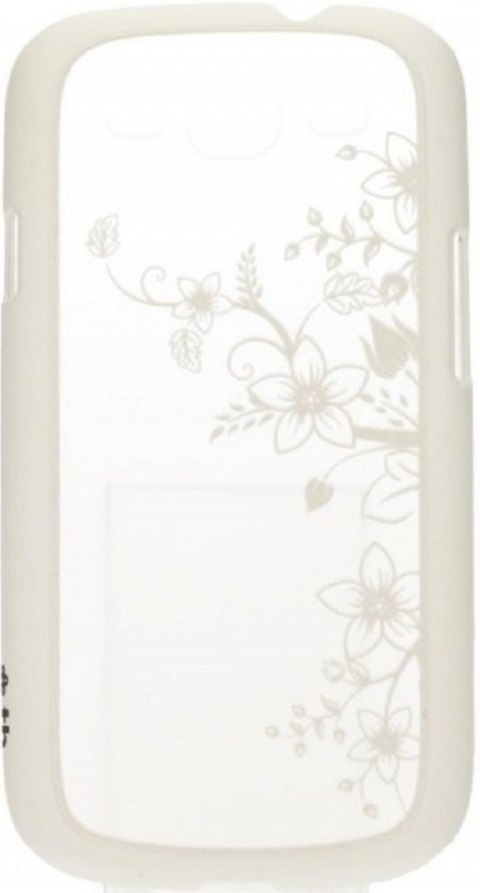 Etui Samsung S3 orchidea biały
