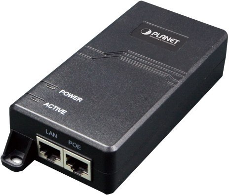 POE INJECTOR PLANET POE-173 1-PORT RJ-45 STP LAN 1-PORT RJ-45 STP POE 60W