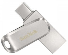 Pendrive SANDISK Ultra Dual Drive Luxe 32 GB (32 GB /Srebrny )