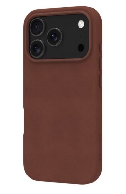 Dbramante 1928 Lynge MS - skórzane etui ochronne do iPhone 17 Pro kompatybilne z MagSafe (dark tan)