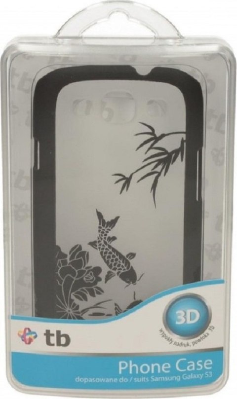 Etui Samsung S3 Ryba Koi czarny