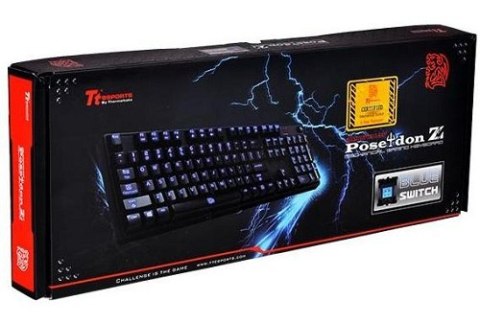 Klawiatura Przewodowa THERMALTAKE Poseidon Z illuminated Blue Switch