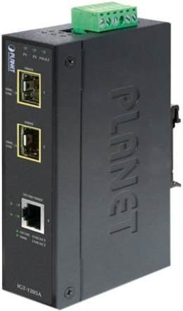 MEDIA KONWERTER PLANET IGT-1205AT 1000BASE-T->1000BASE-X SFP PRZEMYSŁOWY