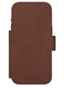 Dbramante 1928 Lynge MS - skórzane etui do iPhone 17 Pro Max kompatybilne z MagSafe (dark tan)