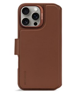 Decoded Leather Detachable Wallet - skórzana obudowa ochronna do iPhone 16 Pro Max kompatybilna z MagSafe (tan)