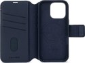 Decoded Leather Detachable Wallet - skórzana obudowa ochronna do iPhone 16 Pro kompatybilna z MagSafe (navy)