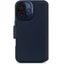 Decoded Leather Detachable Wallet - skórzana obudowa ochronna do iPhone 16 kompatybilna z MagSafe (navy)