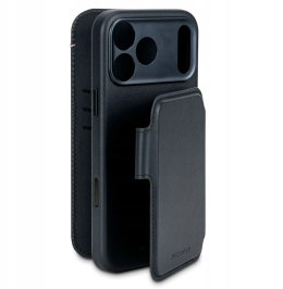 Decoded Leather Detachable Wallet - skórzana obudowa ochronna do iPhone 17 Pro Max kompatybilna z MagSafe (navy shadow)