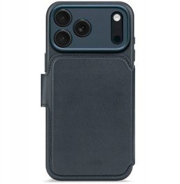 Decoded Leather Detachable Wallet - skórzana obudowa ochronna do iPhone 17 Pro Max kompatybilna z MagSafe (navy shadow)
