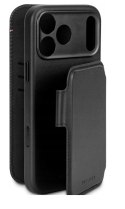 Decoded Leather Detachable Wallet - skórzana obudowa ochronna do iPhone 17 Pro kompatybilna z MagSafe (black)