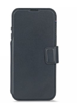 Decoded Leather Detachable Wallet - skórzana obudowa ochronna do iPhone 17 Pro kompatybilna z MagSafe (navy shadow)