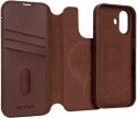 Decoded Leather Detachable Wallet - skórzana obudowa ochronna do iPhone 17 kompatybilna z MagSafe (chocolat brown)