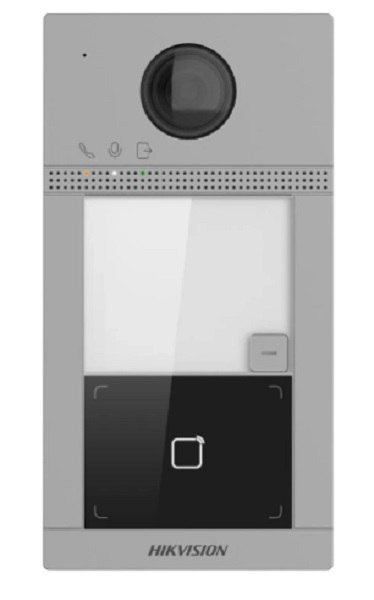 Hikvision DS-KV8113-WME1(C) 1-przyciskowa metalowa stacja drzwiowa dla domów jednorodzinnych