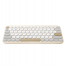 Klawiatura Bezprzewodowa ASUS Marshmallow KW100 Beżowy