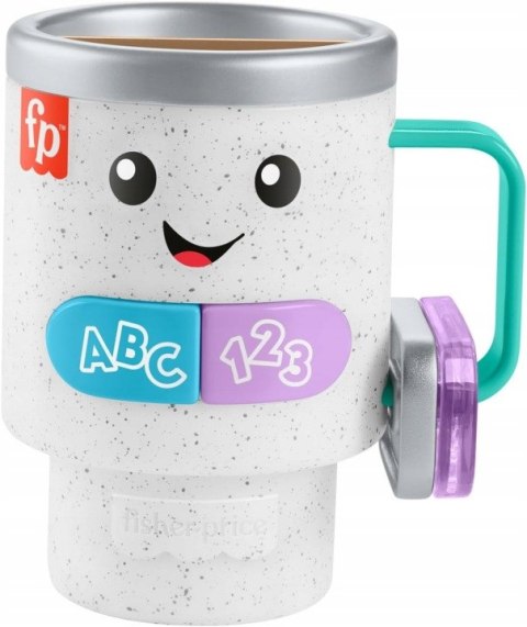 Mattel Fisher Price Kubek do zabawy Śmiej się i ucz HXF49