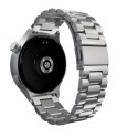 Moto Watch Silver Stainless Steel + Herbal Garden Silicone MOTOROLA Android Srebrny