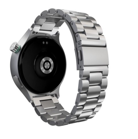 Moto Watch Silver Stainless Steel + Herbal Garden Silicone MOTOROLA Android Srebrny