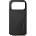 Mujjo Wallet Leather Case - etui skórzane do iPhone 17 Pro Max kompatybilne z MagSafe (black)