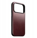 NOMAD Modern Leather Case - skórzane etui do iPhone 17 Pro kompatybilne z MagSafe, skóra Horween (burgundy) [go]