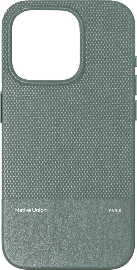Native Union (RE)Classic Case - obudowa ochronna do iPhone 16 Pro Max kompatybilna z MagSafe (slate green)