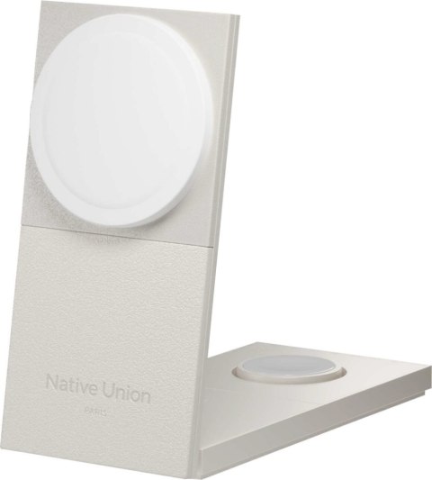 Native Union Rise 3-in-1 INT Qi2 Wireless Charger - bezprzewodowa ładowarka Qi2 15W do trzech urządzeń kompatybilna z MagSafe, a
