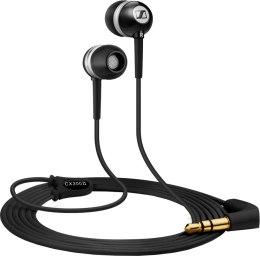 Słuchawki Douszne SENNHEISER CX 300 II Precision Czarny (1.2m /3.5 mm (pozłacany) wtyk/Czarny)