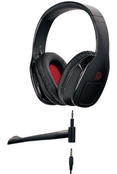 Słuchawki z mikrofonem THERMALTAKE Sybaris Czarny