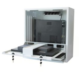 Szafa na Komputer Przemysłowy PC i Monitor LED/LCD 22 biała