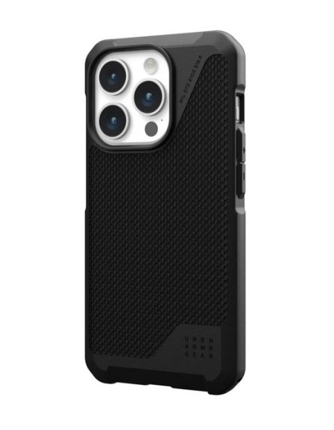 UAG Metropolis LT Magsafe - obudowa ochronna do iPhone 15 Pro kompatybilna z MagSafe (kevlar black)