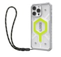 UAG Pathfinder Clear Magsafe Bundle - obudowa ochronna do iPhone 16 Pro kompatybilna z MagSafe oraz smycz na telefon (active neo