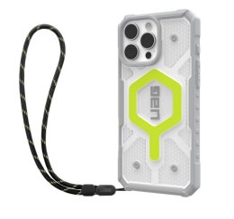 UAG Pathfinder Clear Magsafe Bundle - obudowa ochronna do iPhone 16 Pro kompatybilna z MagSafe oraz smycz na telefon (active neo