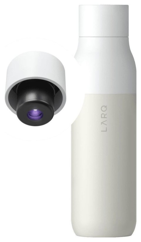 LARQ Bottle PureVis - samoczyszcząca butelka, światło UV-C 500ml (granite white)