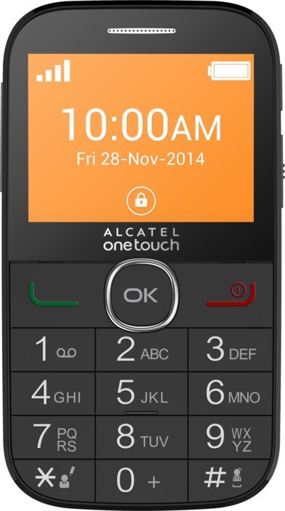 Telefon ALCATEL OneTouch 2004C Czarny