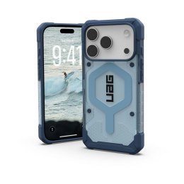 UAG Pathfinder Clear MagSafe Bundle - etui do iPhone 17 Pro kompatybilne z MagSafe oraz smycz na nadgarstek (blues)