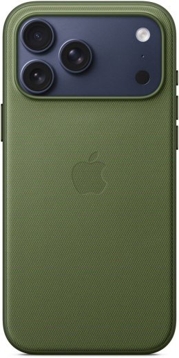 Etui z tkaniny TechWoven z MagSafe do iPhonea 17 Pro Max - zielone