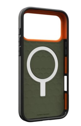 UAG Civilian MagSafe - etui do iPhone 17 Pro Max kompatybilne z MagSafe (olive/orange)