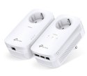TP-Link TL-PA8033P KIT Karta sieciowa do PowerLine 1300 Mbit/s Przewodowa sieć LAN Biały 2 szt.