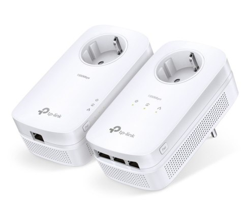 TP-Link TL-PA8033P KIT Karta sieciowa do PowerLine 1300 Mbit/s Przewodowa sieć LAN Biały 2 szt.