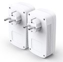 TP-Link TL-PA8033P KIT Karta sieciowa do PowerLine 1300 Mbit/s Przewodowa sieć LAN Biały 2 szt.