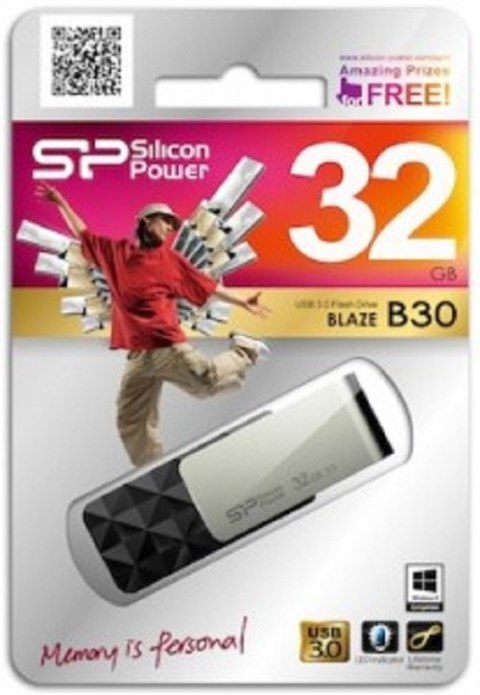 Pendrive (Pamięć USB) SILICON POWER (32 GB /USB 3.0 /Czarny ) Pendrive (Pamięć USB) SILICON POWER (32 GB /USB 3.0 /Czarny )