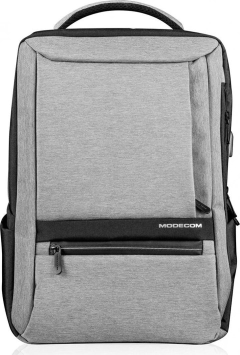 Plecak MODECOM smart PLE-MC-SMART-15 (maks.15.6"/Szaro-czarny) Plecak MODECOM smart PLE-MC-SMART-15 (maks.15.6"/Szaro-czarny)