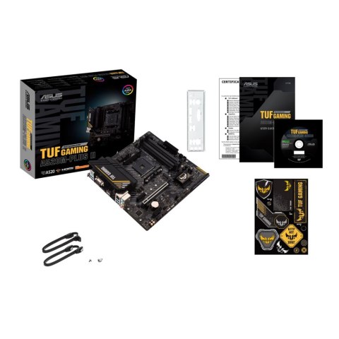 Płyta główna ASUS TUF GAMING A520M-PLUS II Socket AM4 microATX Płyta główna ASUS TUF GAMING A520M-PLUS II Socket AM4 microATX