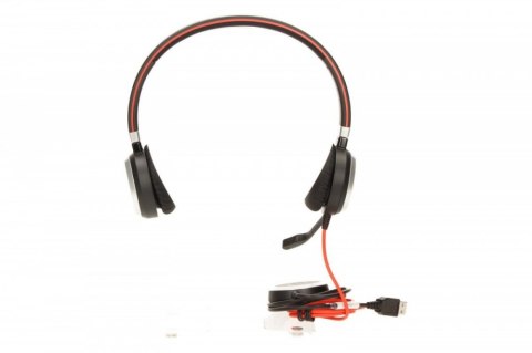 Słuchawki z mikrofonem Na uszy JABRA Evolve 40 Duo (1.2m /Przewodowe wtyk/Czarny) Słuchawki z mikrofonem Na uszy JABRA Evolve 40 Duo (1.2m /Przewodowe wtyk/Czarny)