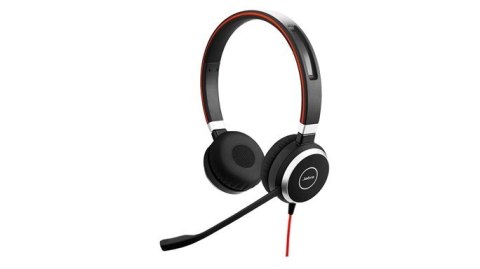 Słuchawki z mikrofonem Na uszy JABRA Evolve 40 Duo (1.2m /Przewodowe wtyk/Czarny) Słuchawki z mikrofonem Na uszy JABRA Evolve 40 Duo (1.2m /Przewodowe wtyk/Czarny)