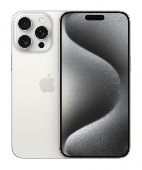Smartphone APPLE iPhone 15 Pro Max 512 GB White Titanium (Biały) MU7D3PX/A Smartphone APPLE iPhone 15 Pro Max 512 GB White Titanium (Biały) MU7D3PX/A