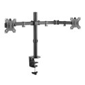 Uchwyt biurkowy Techly na 2 monitory ICA-LCD 582-D (13 - 32")