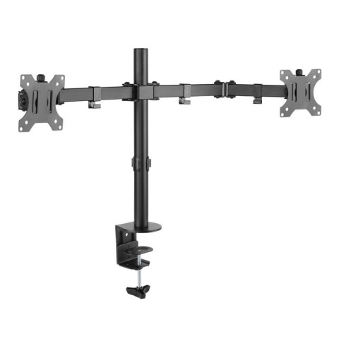 Uchwyt biurkowy Techly na 2 monitory ICA-LCD 582-D (13 - 32")
